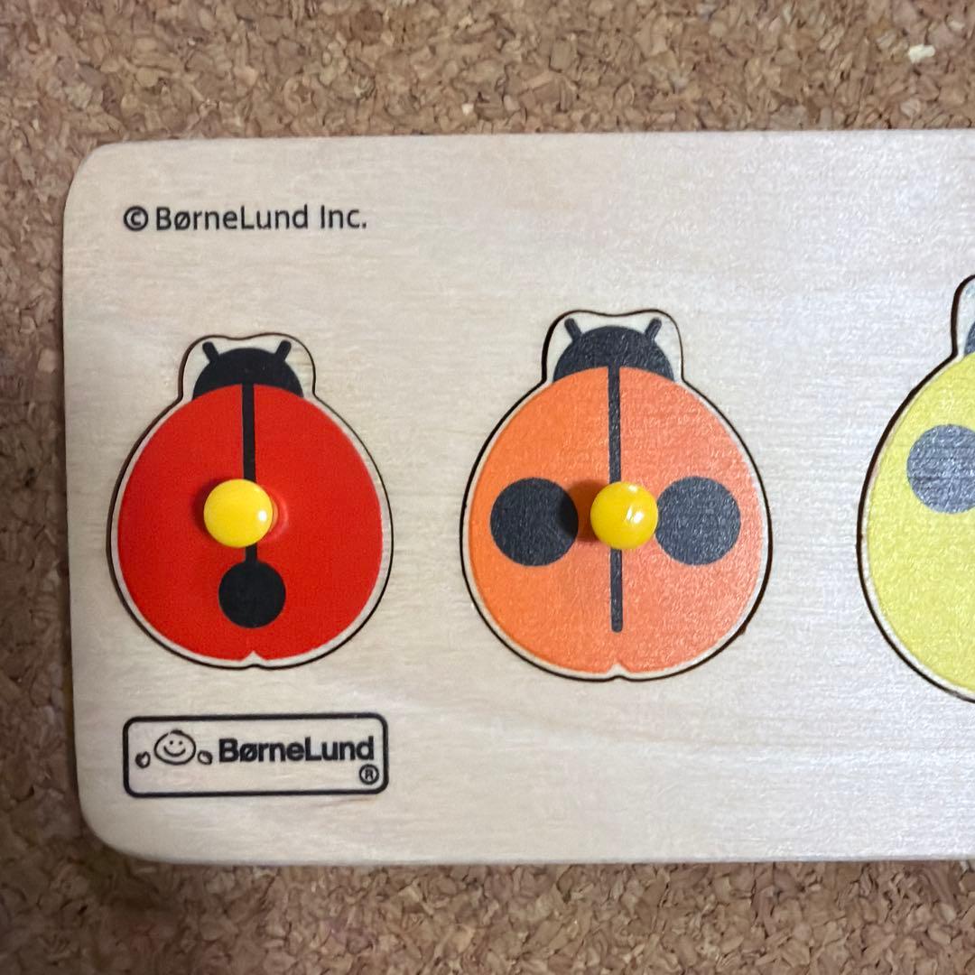 BørneLund 木製 てんとう虫 ペグパズル 知育玩具 — image 2