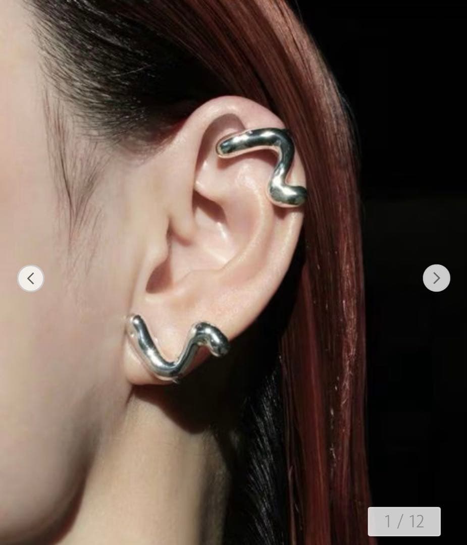 Soierie/ソワリー Ornaments erring シルバー — image 2