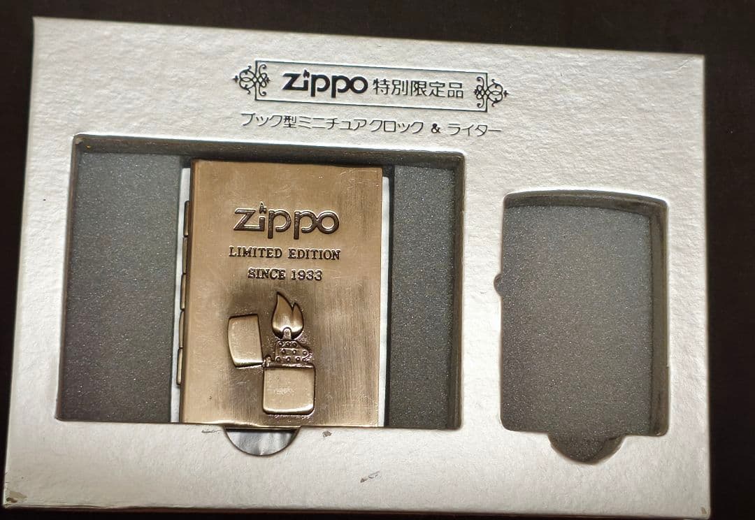 ※ジャンク※　zippo 限定ブック型クロック — image 4