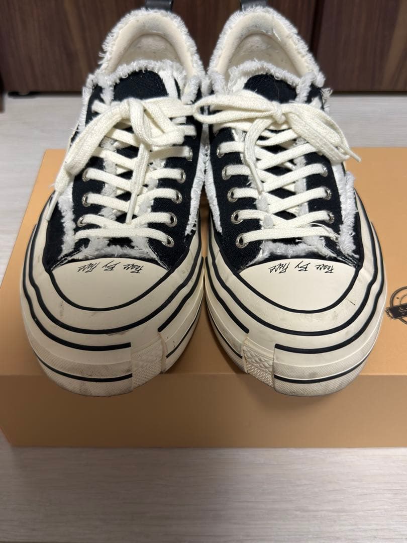 XVESSEL G.O.P. Lows ブラック スニーカー — image 2