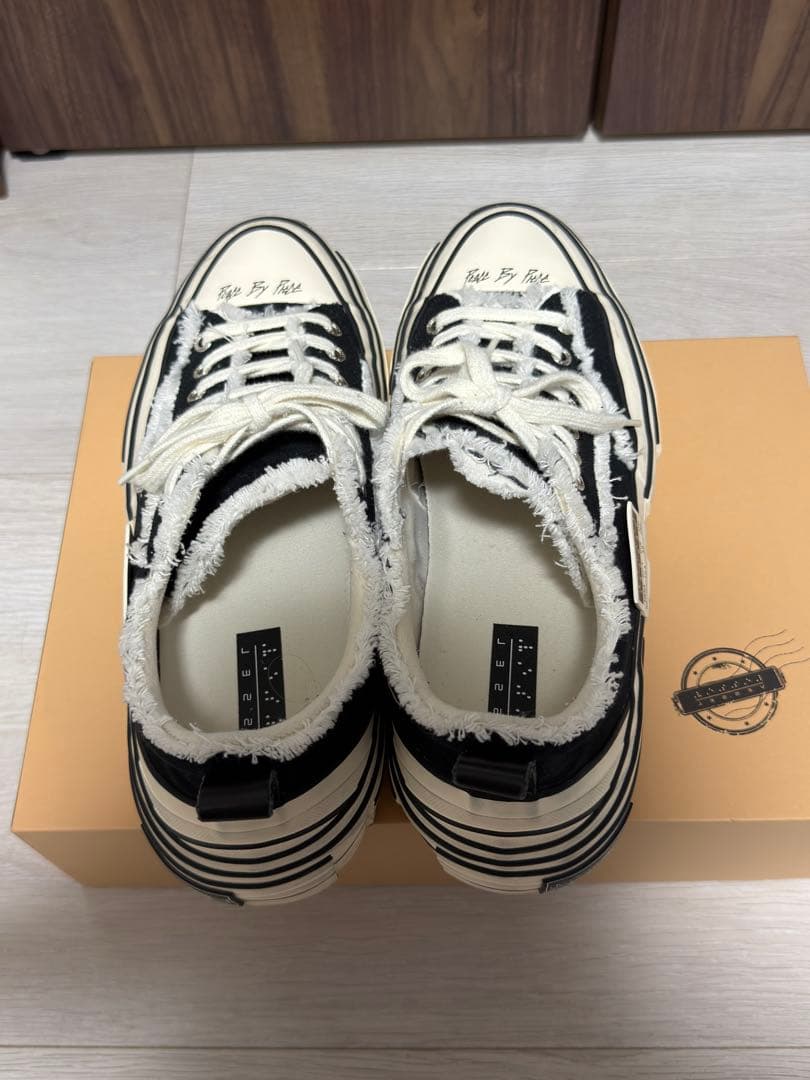 XVESSEL G.O.P. Lows ブラック スニーカー — image 4