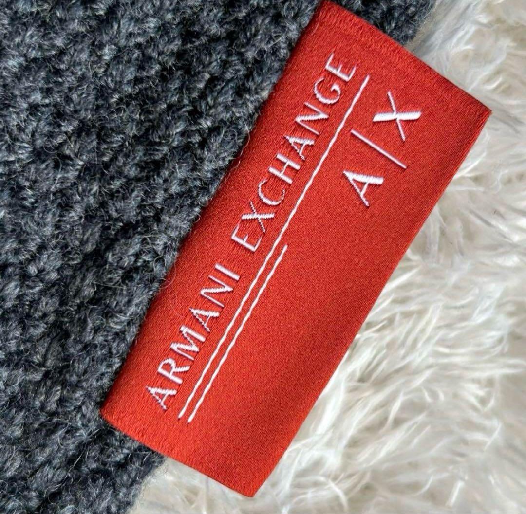 Armani Exchange ケーブルニットセーター L グレー — image 3