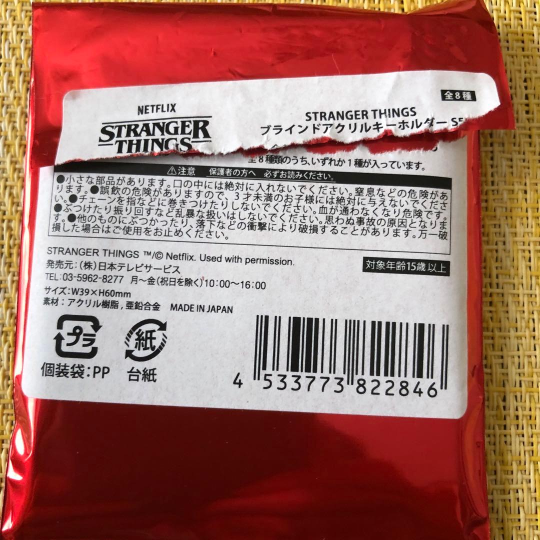 STRANGER THINGS アクリルキーホルダー ブラインド — image 2