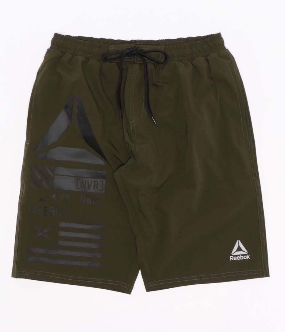 Reebok リーボック サーフトランクス XL カーキ 新品未使用 水陸両用 — image 2