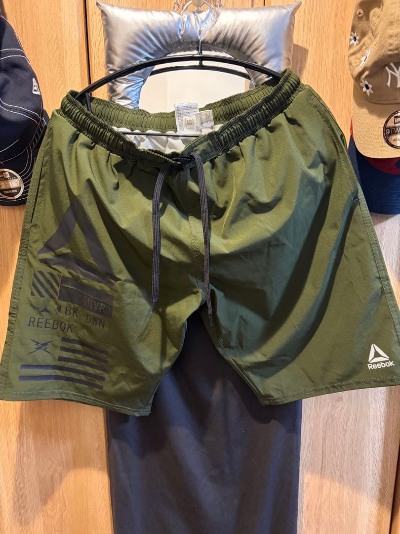 Reebok リーボック サーフトランクス XL カーキ 新品未使用 水陸両用 — image 5