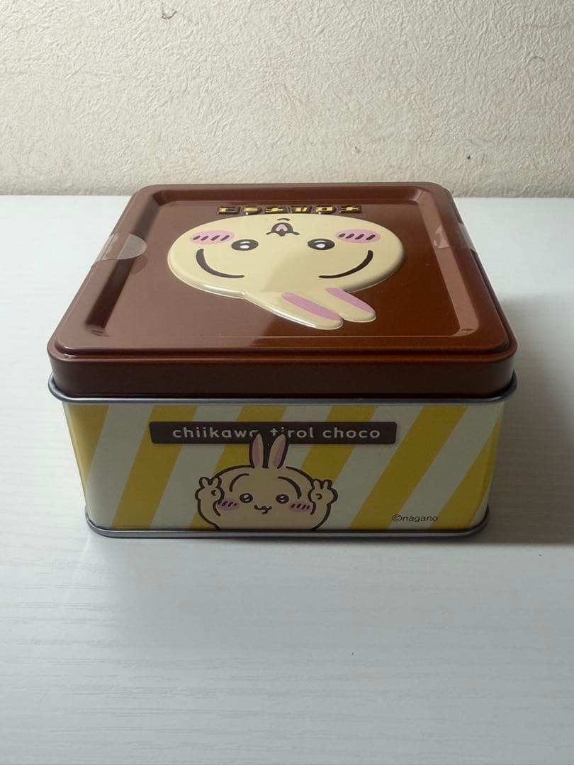 【新品未開封】ちいかわチロルチョコ缶　　うさぎ　 中身あり ③ — image 5