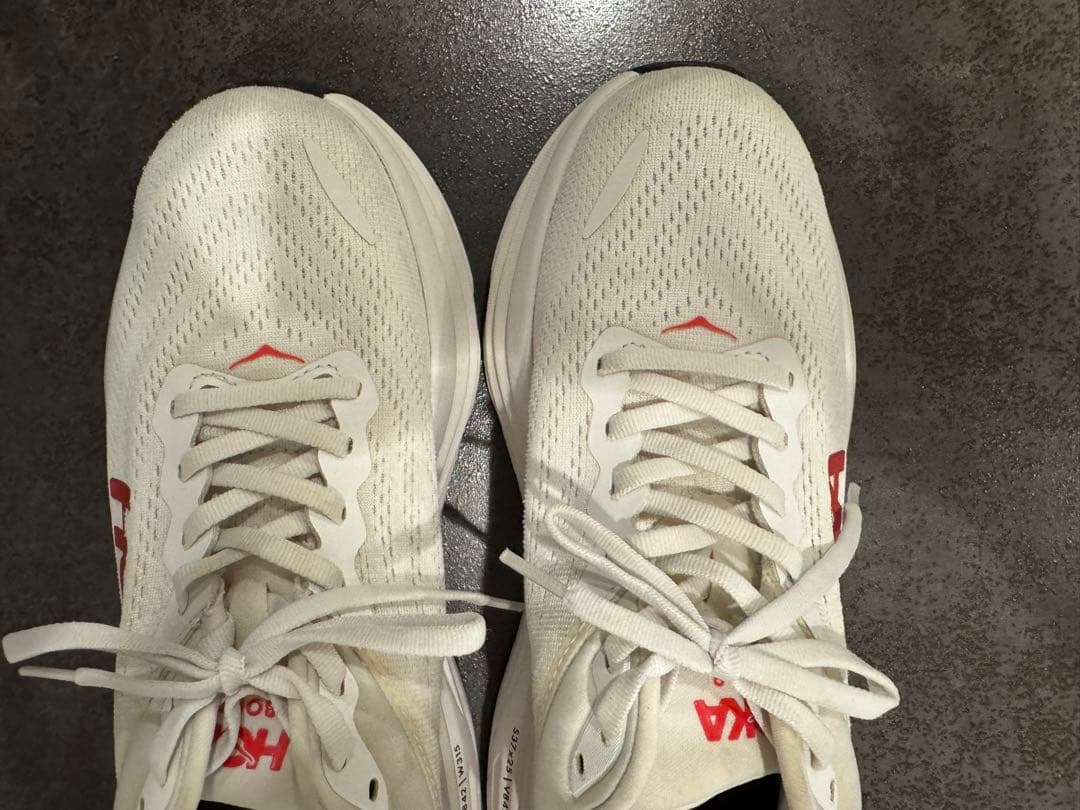 HOKA ボンダイ　赤ロゴ　25.5 — image 4
