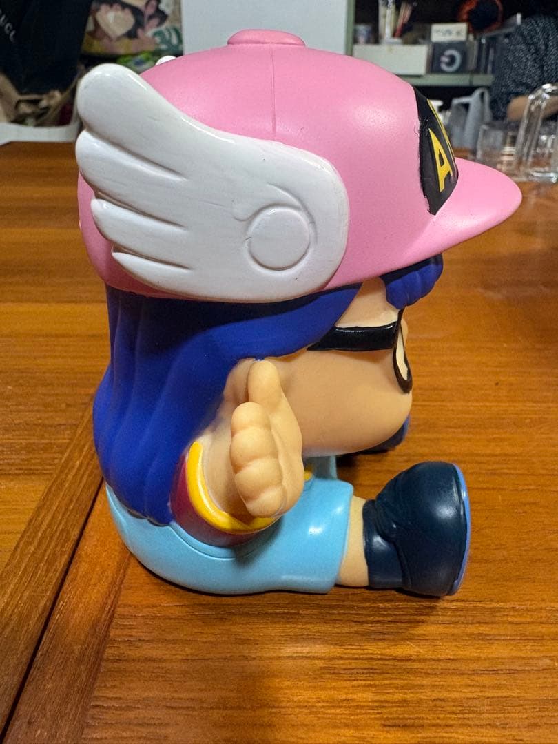 Dr.スランプ アラレちゃん 貯金箱 フィギュア ソフビ 当時物 レトロ — image 3