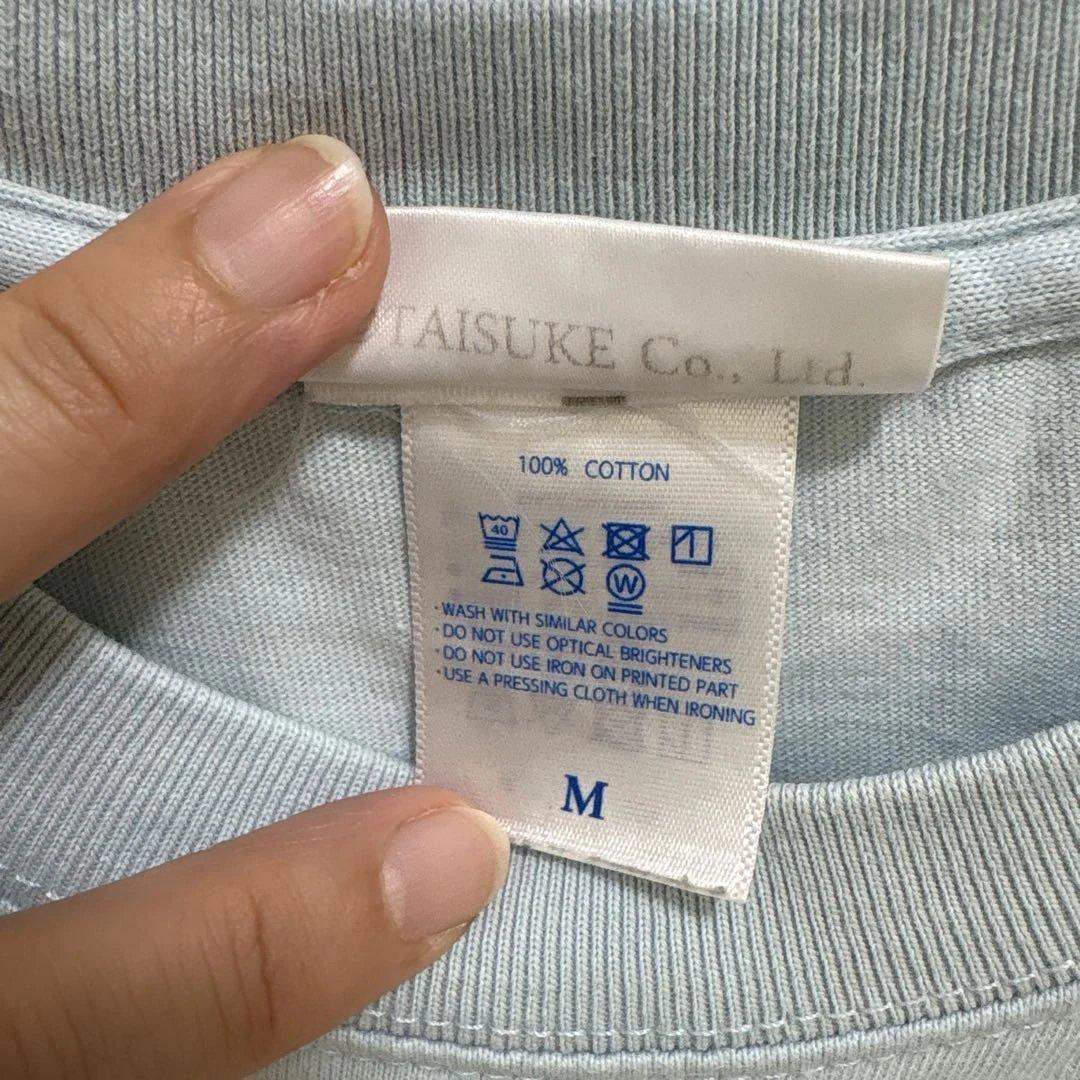 ウルフルズ　A.A.P Tシャツ　ライトブルー　Mサイズ — image 4