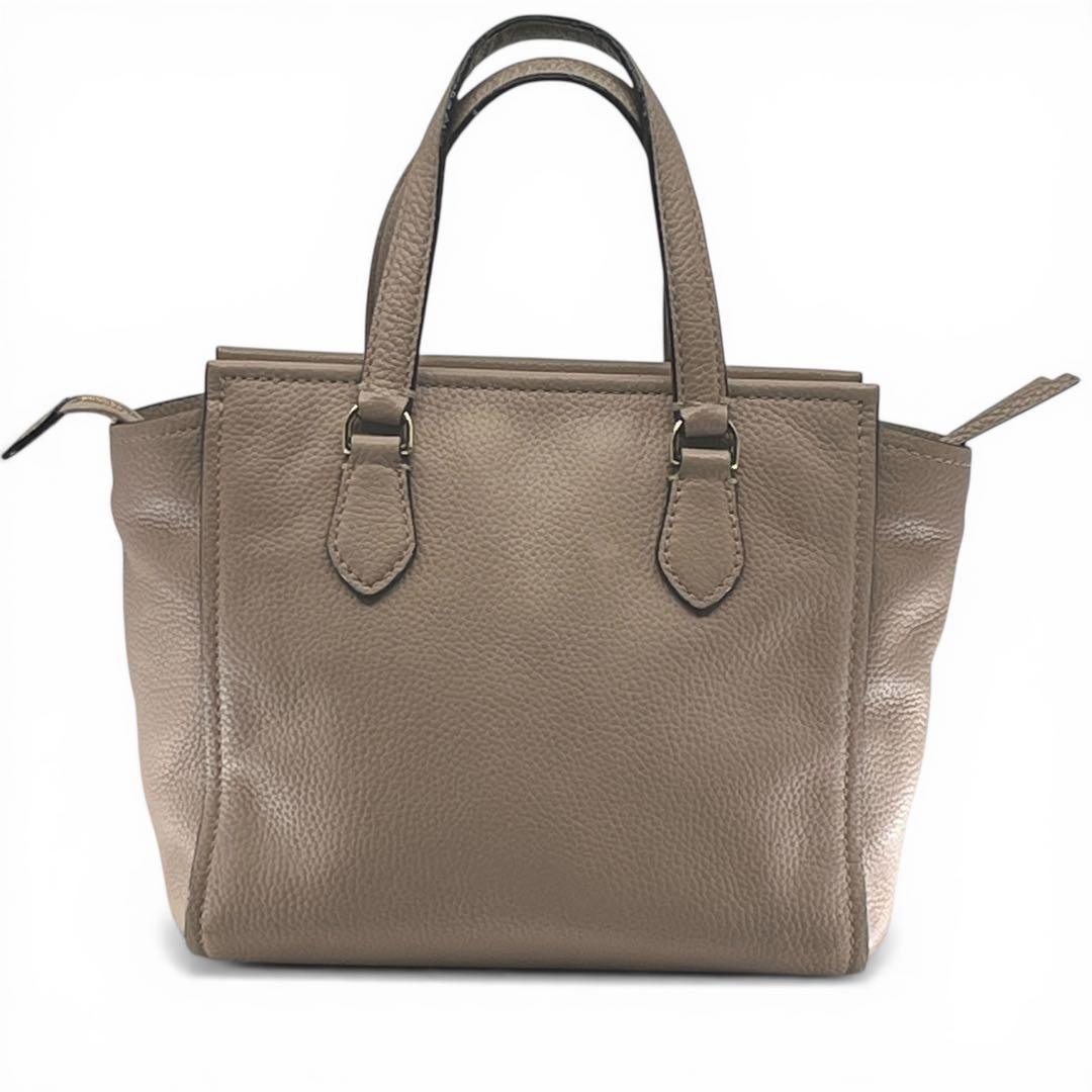 kate spade ケイトスペード レザー　ハンドバッグ　ピンクベージュ — image 3