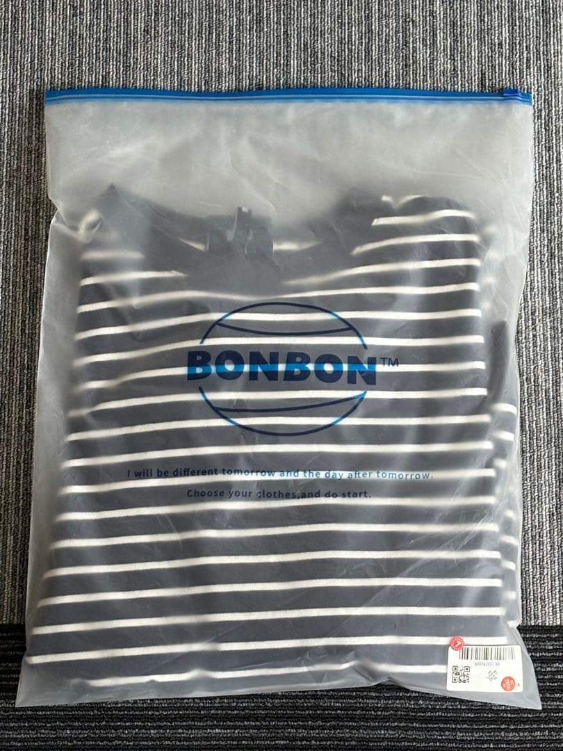週末値下げ【bonbonstore bellken idea】ボーダー　ネイビー — image 5