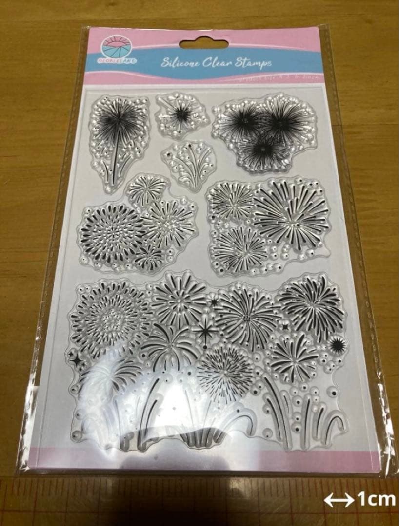 【新品未開封】79 クリアスタンプ 花火 — image 2