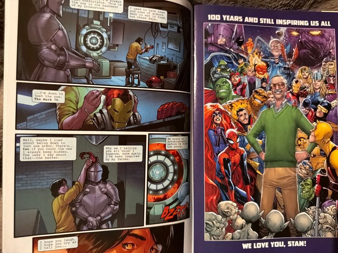 INVINCIBLE IRON MAN (2022) #1 アメコミリーフ — image 2