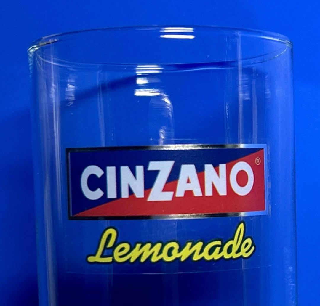 チンザノ　CINZANO Lemonade ストレート　グラス　4個　未使用レア — image 2