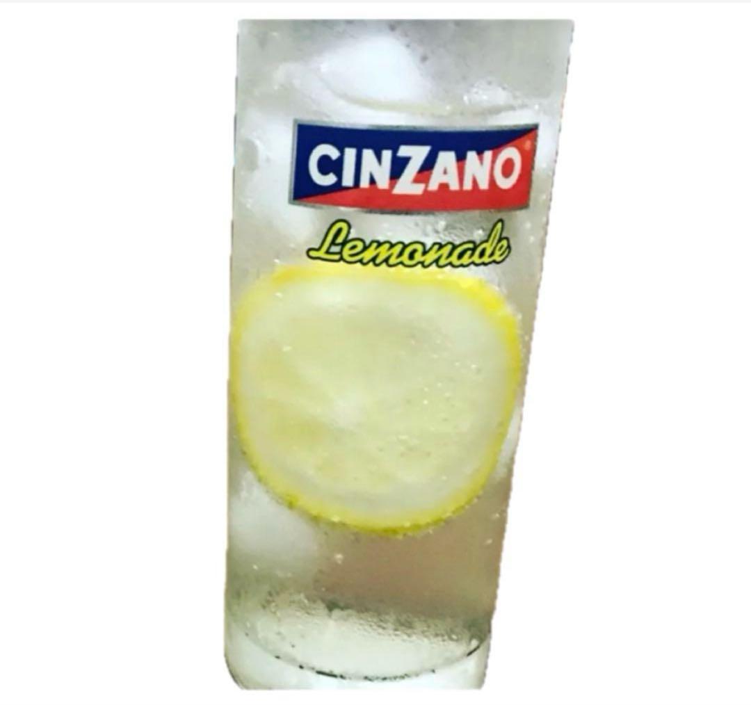 チンザノ　CINZANO Lemonade ストレート　グラス　4個　未使用レア — image 4