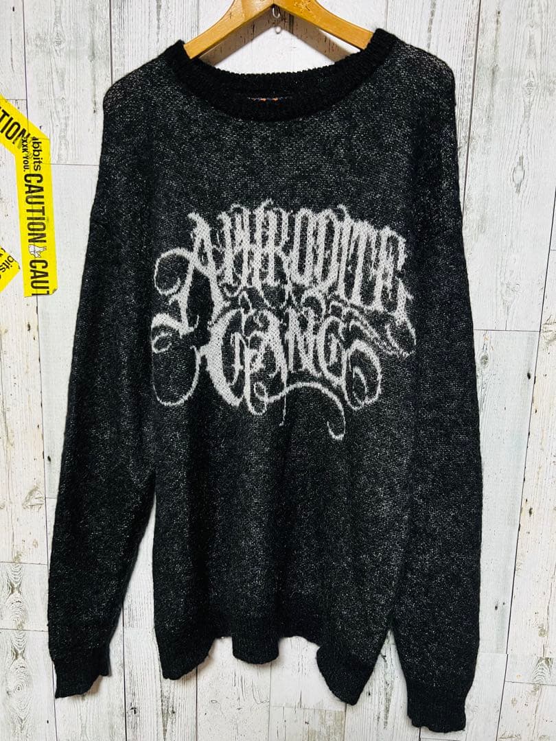 APHRODITEGANG BUDSPOOL 舐達麻 モヘヤニット XXLサイズ — image 2
