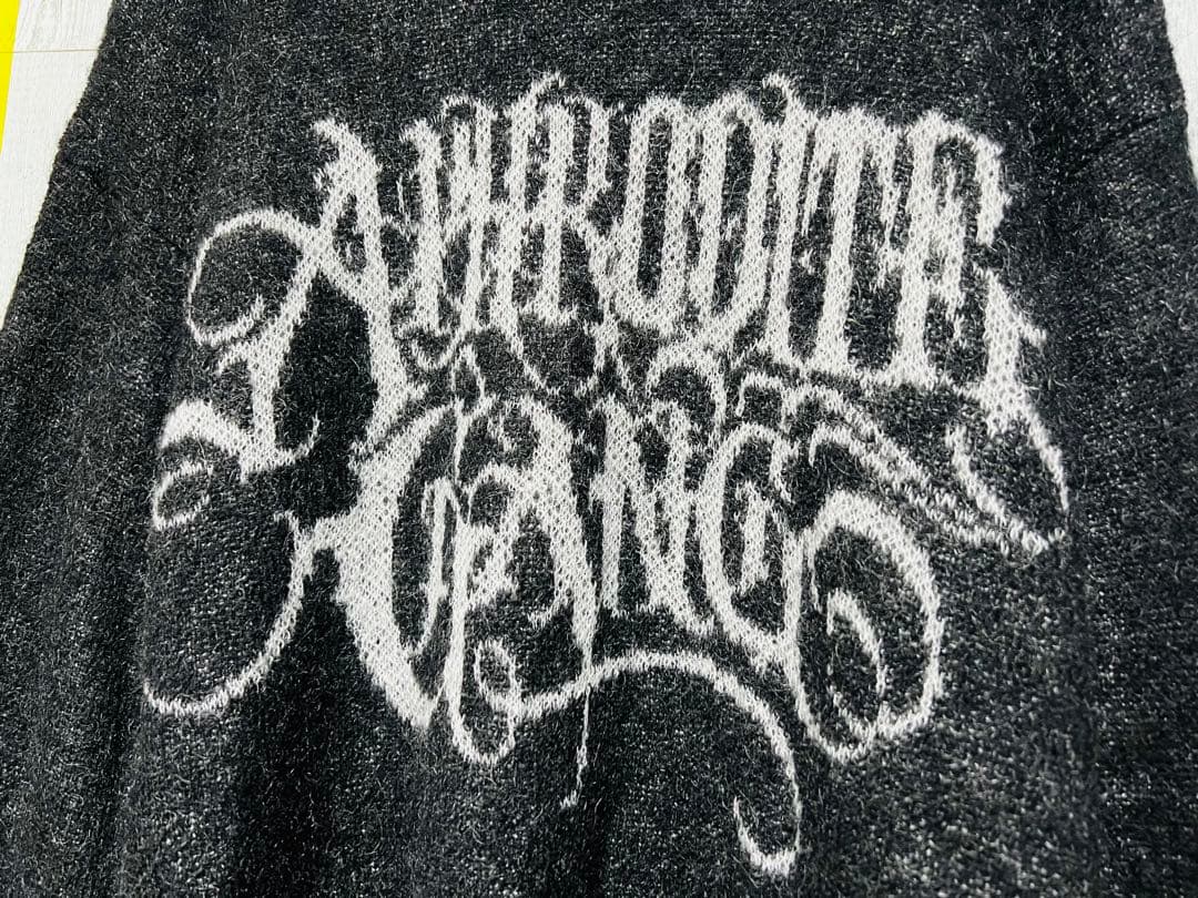 APHRODITEGANG BUDSPOOL 舐達麻 モヘヤニット XXLサイズ — image 3
