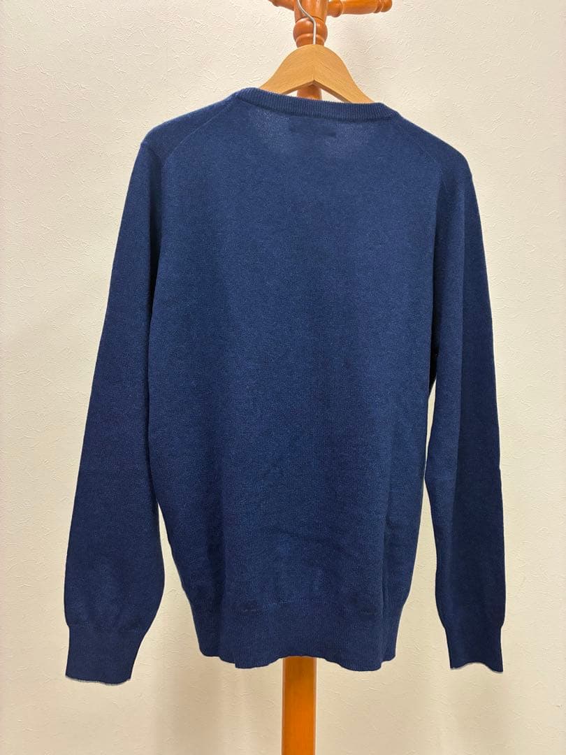 『値下げ』BRUNELLO CUCINELLI ネイビー カシミヤセーター — image 3
