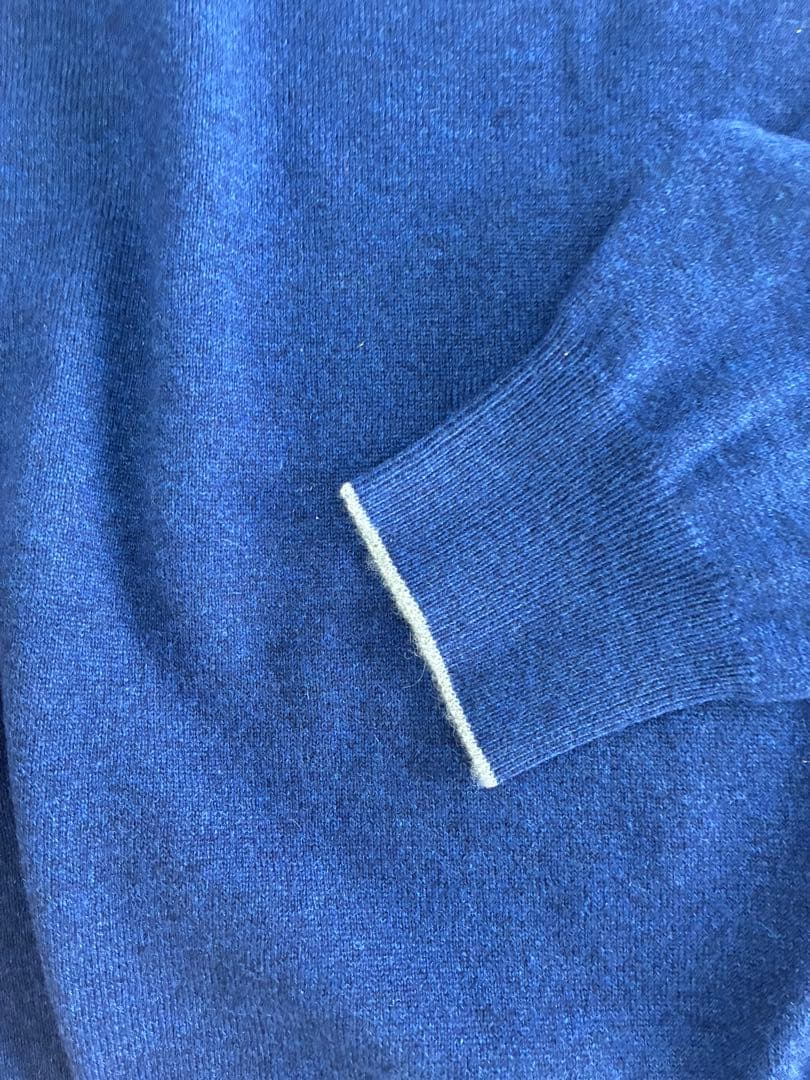 『値下げ』BRUNELLO CUCINELLI ネイビー カシミヤセーター — image 4