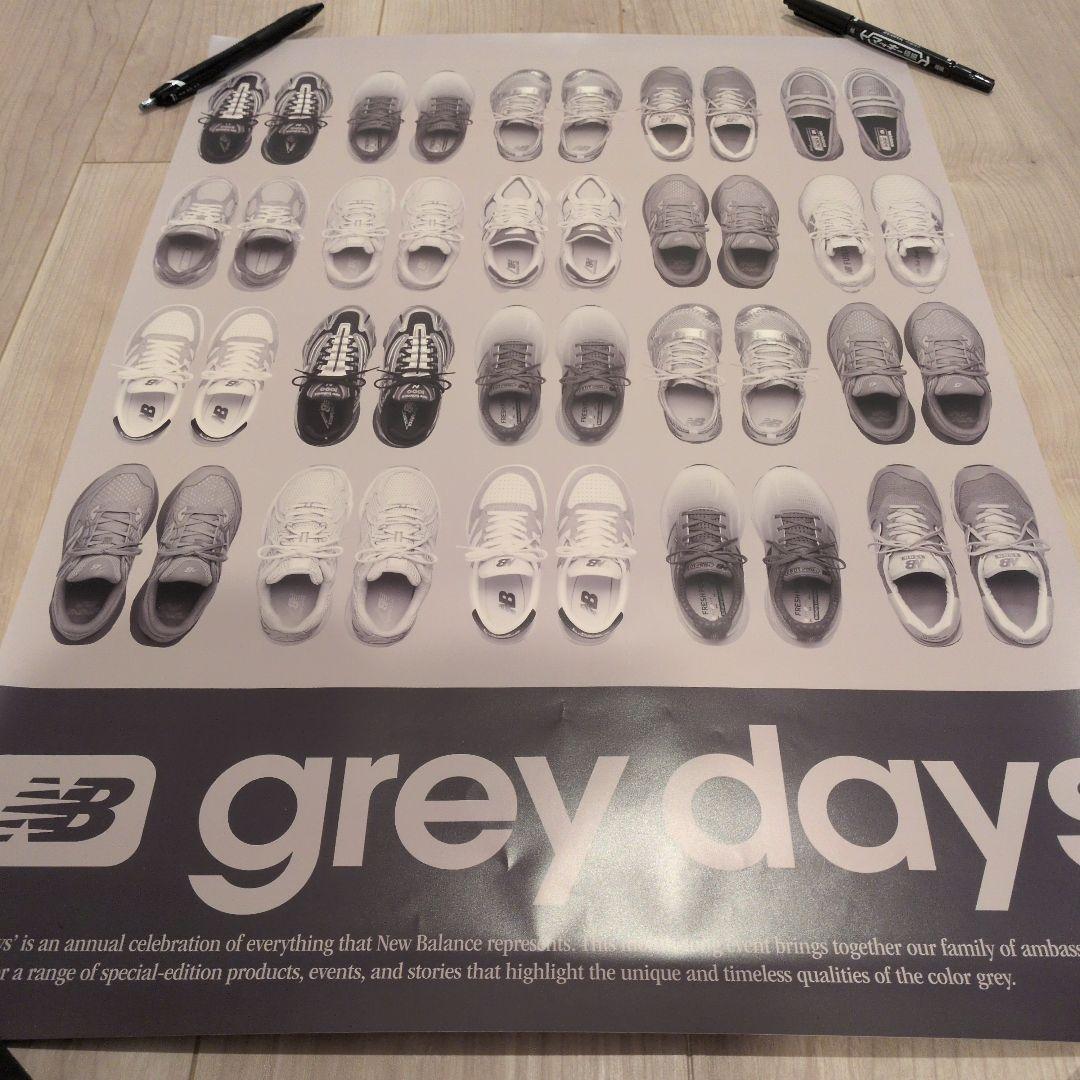 New Balance Grey Days 限定ポスター — image 2