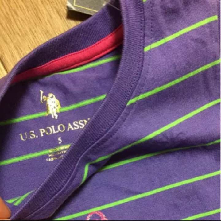 US.POLO新品キッズTシャツ ボーダー 95cm — image 3