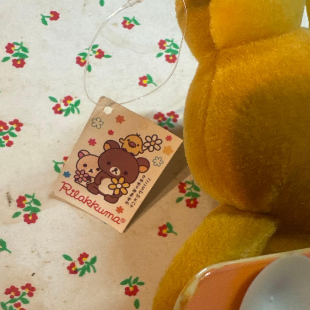 本日削除‼️最終値下げ‼️Rilakkuma あせり禁物 吸盤付き ぬいぐるみ — image 3