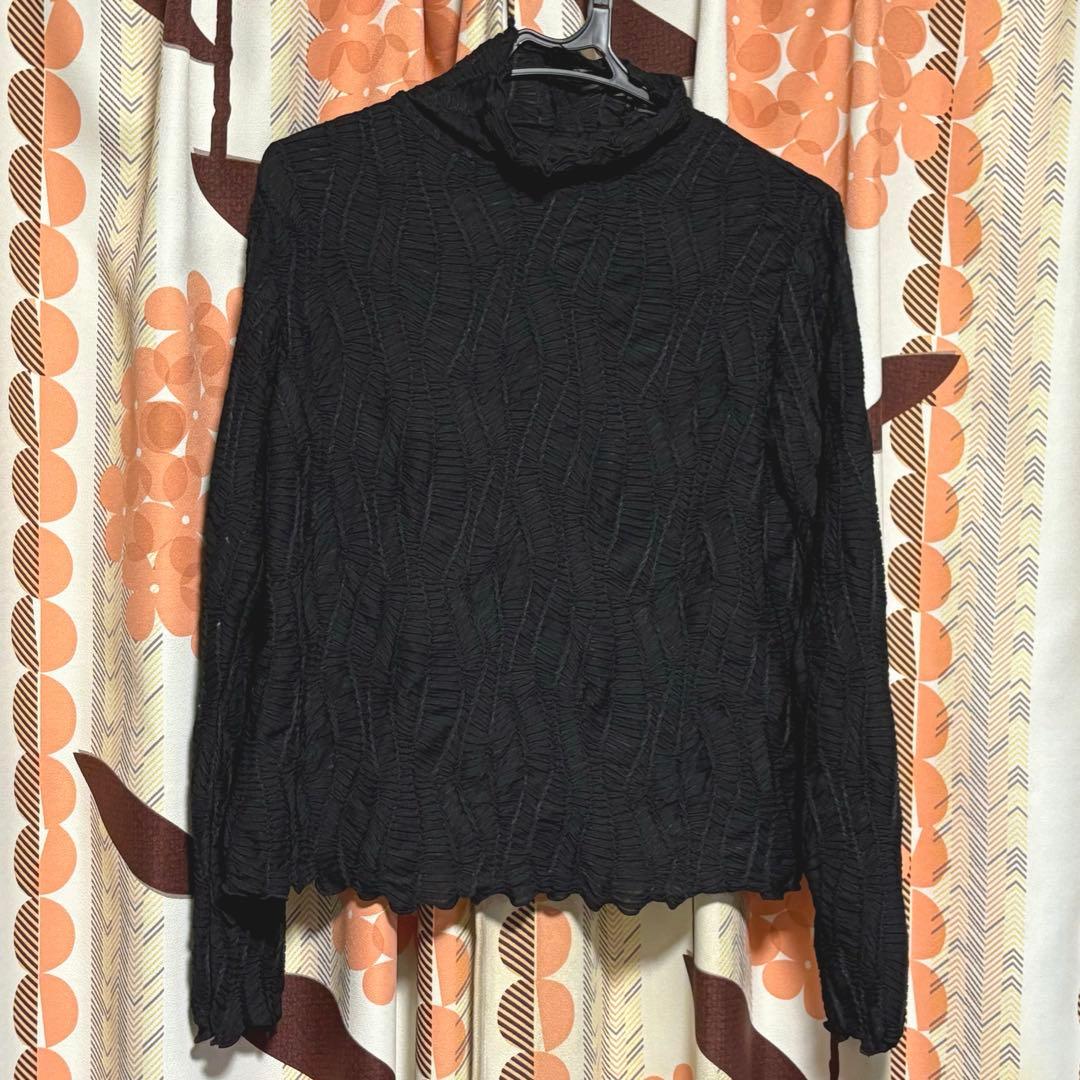 forksy. フォルクシー　レディース　長袖Tシャツ 長袖　薄手　黒 — image 2