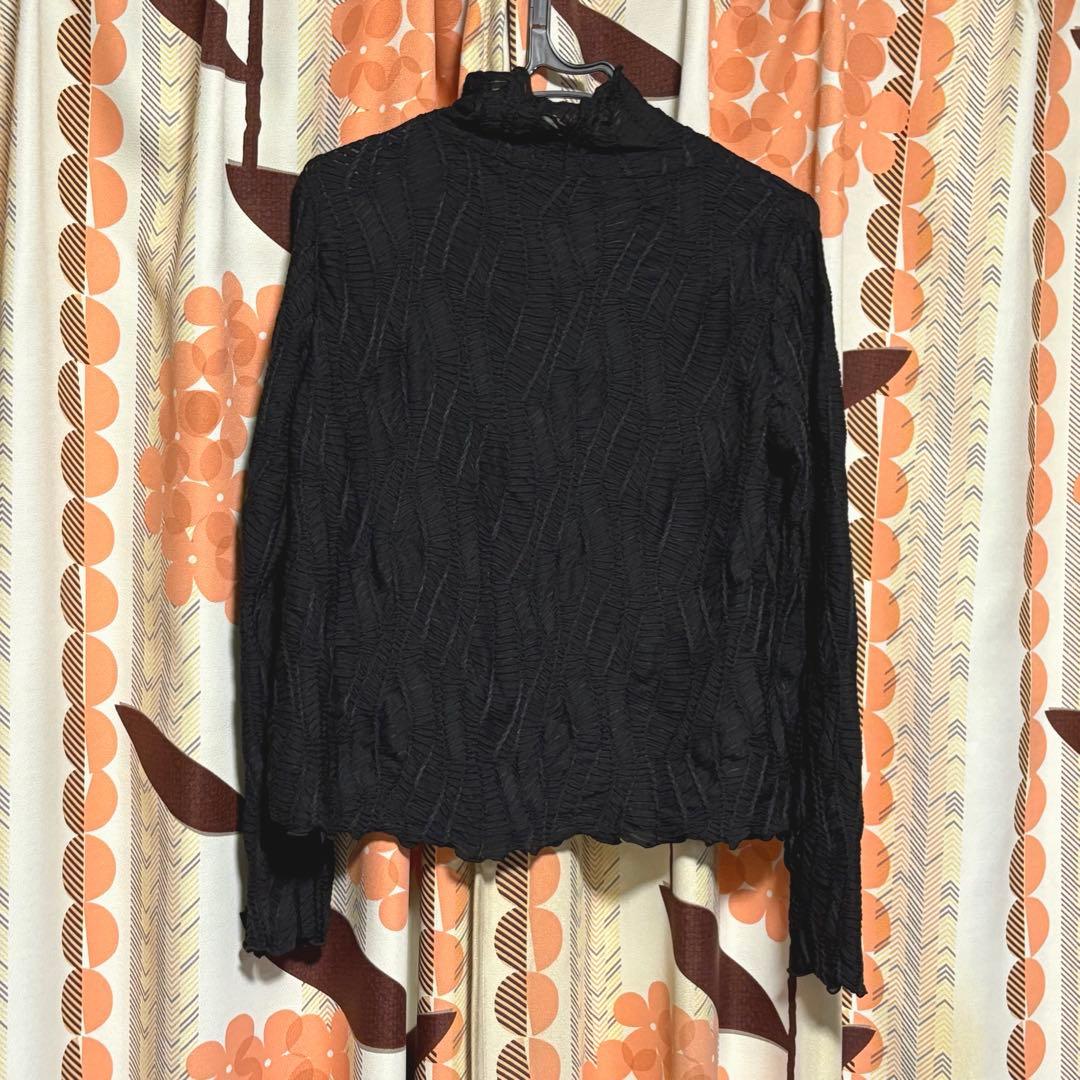 forksy. フォルクシー　レディース　長袖Tシャツ 長袖　薄手　黒 — image 3