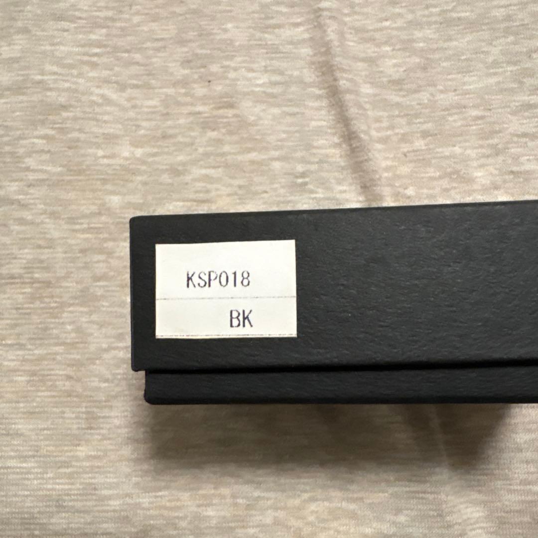 新品未使用　黒いボタン型カフリンクス 箱付き — image 5
