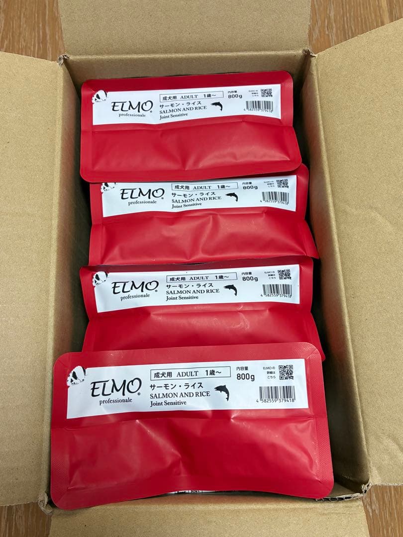 ELMO サーモン＆ライス 800g×4袋 — image 3