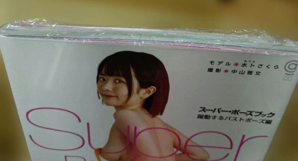 スーパー・ポーズブック　モデル水卜さくら(未開封、シュリンク付き) — image 3