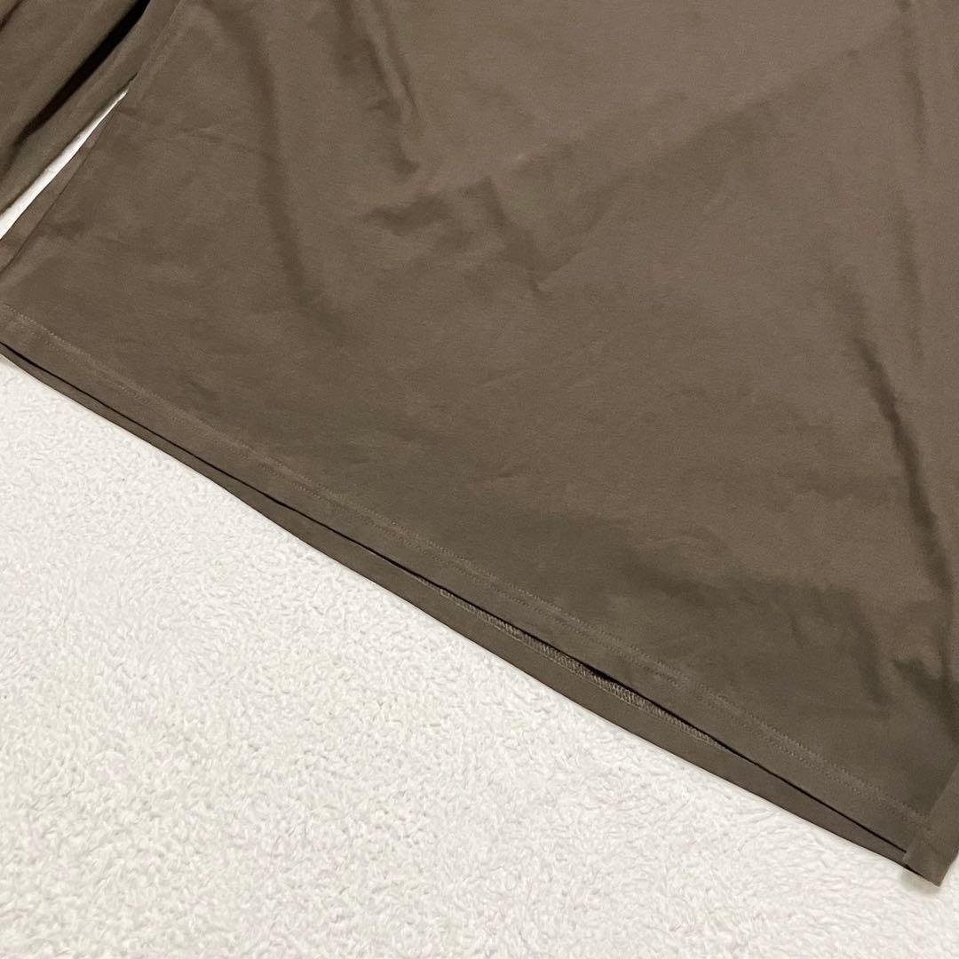 新品同様 タグ付 classical elf ゆったり 長袖 Tシャツ L 茶 — image 4