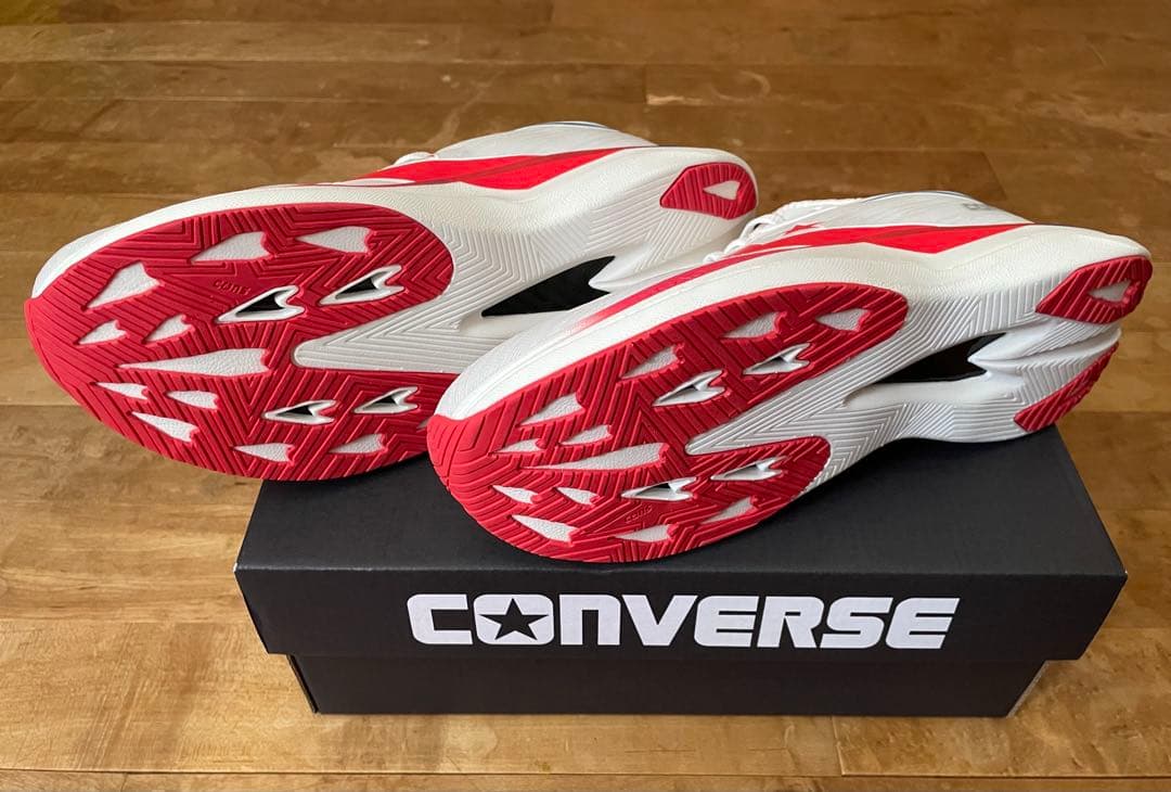 CONVERSE RUNDUAL II ホワイト×赤×青（トリコロール）25.5 — image 5