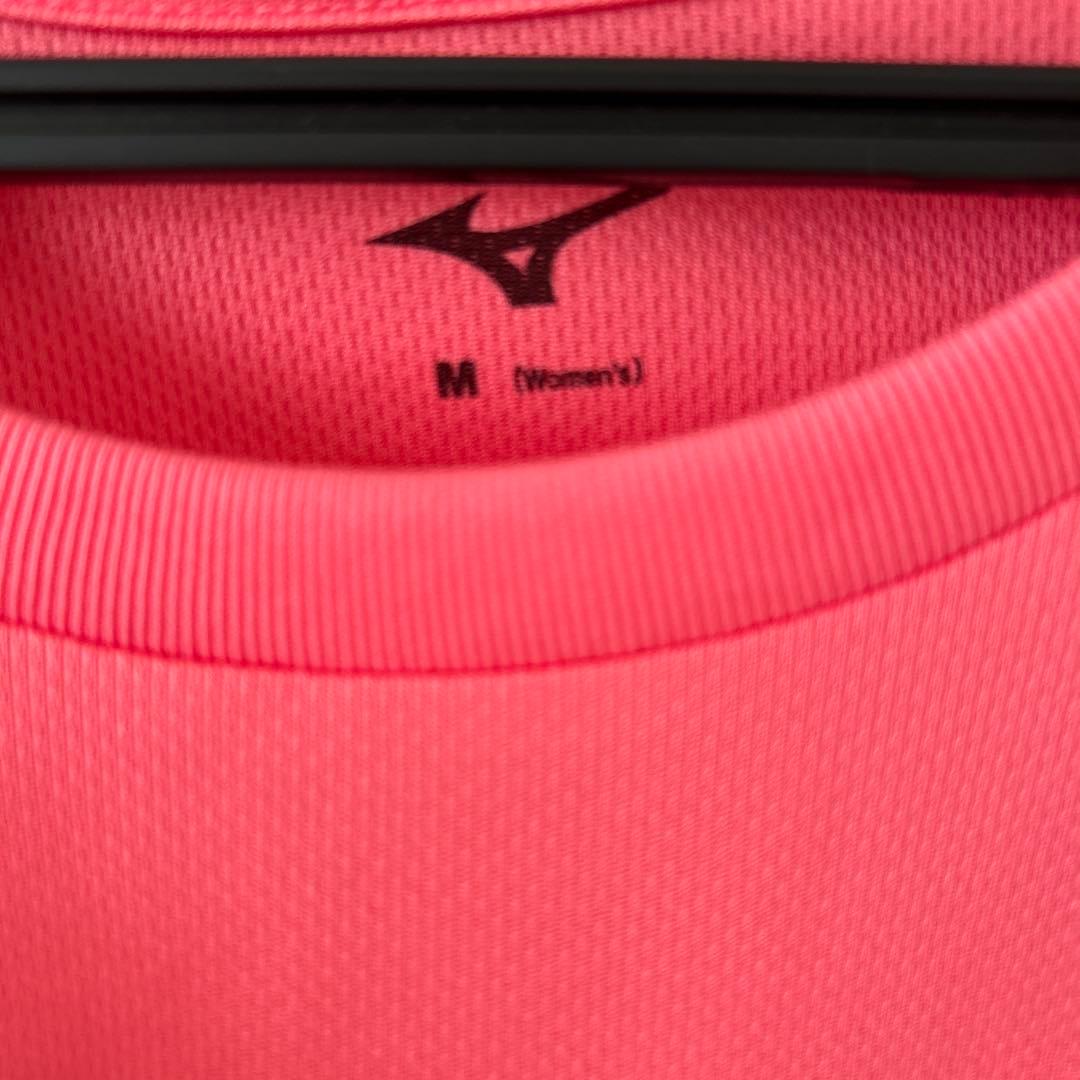 Mizuno 長袖Tシャツ Mサイズ ピンク — image 4