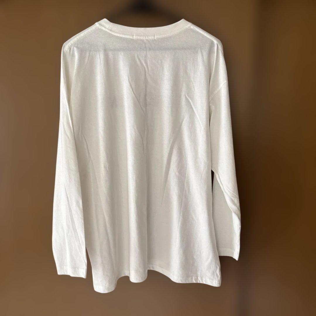 mili an deni 長袖 ロゴTシャツ ホワイト — image 2