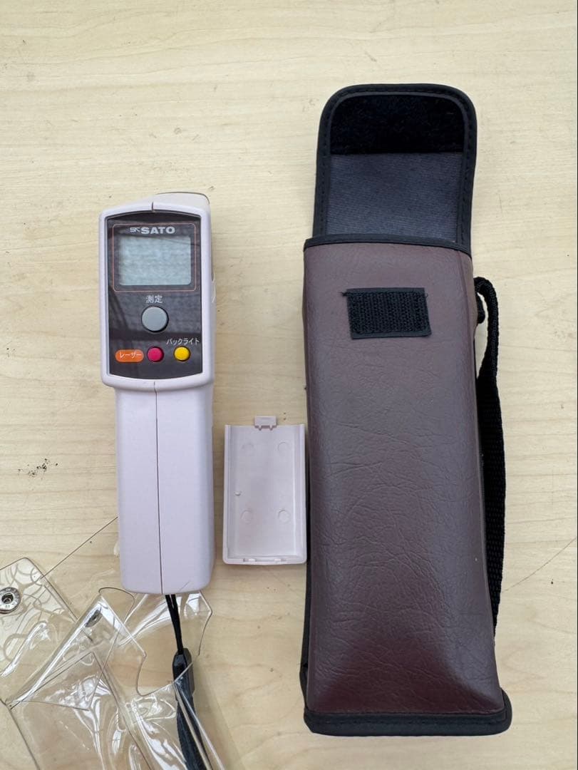 SATO 赤外線放射温度計 SK-8700Ⅱ ジャンク品 — image 3
