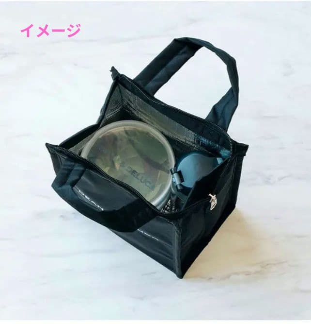 DEAN & DELUCA クーラーバッグ ブラック S — image 4