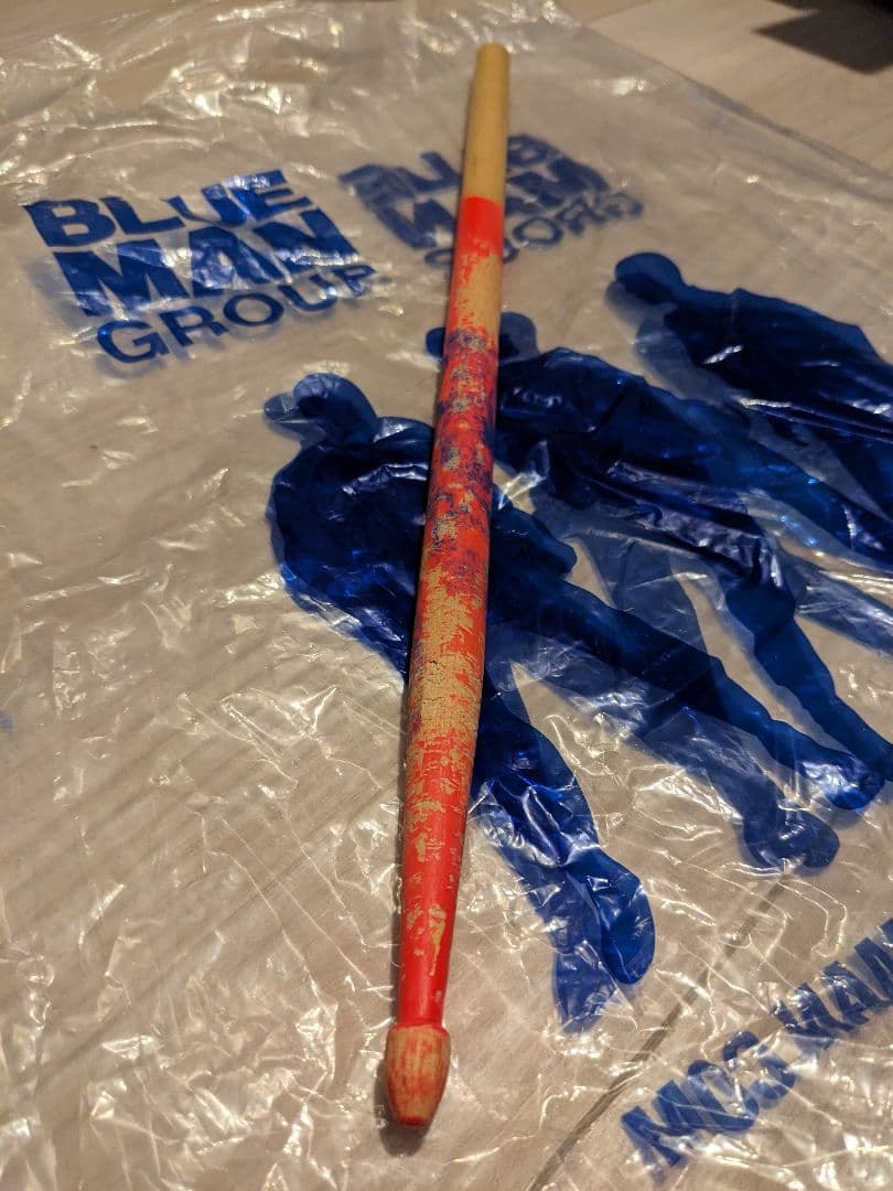 BLUE MAN GROUP(ブルーマングループ)ドラムスティック、ワッペン — image 2