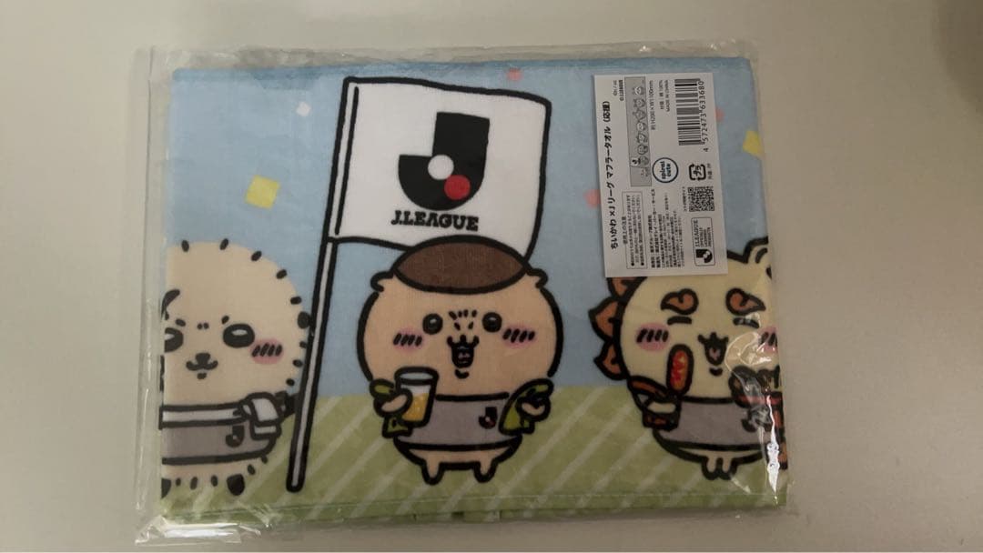 【新品•未開封】ちいかわ × Jリーグ マフラータオル — image 2