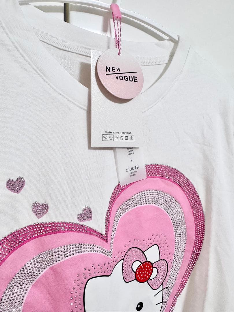 ［新品タッグ付き］NEW VOGUE キラキラHello Kitty 長袖 — image 2