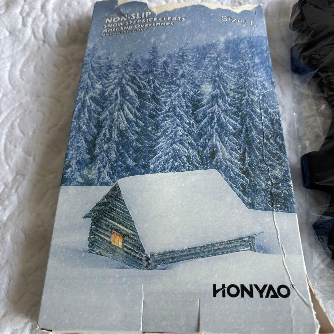 HONYAO スノースパイク Lサイズ 氷雪用滑り止め — image 2