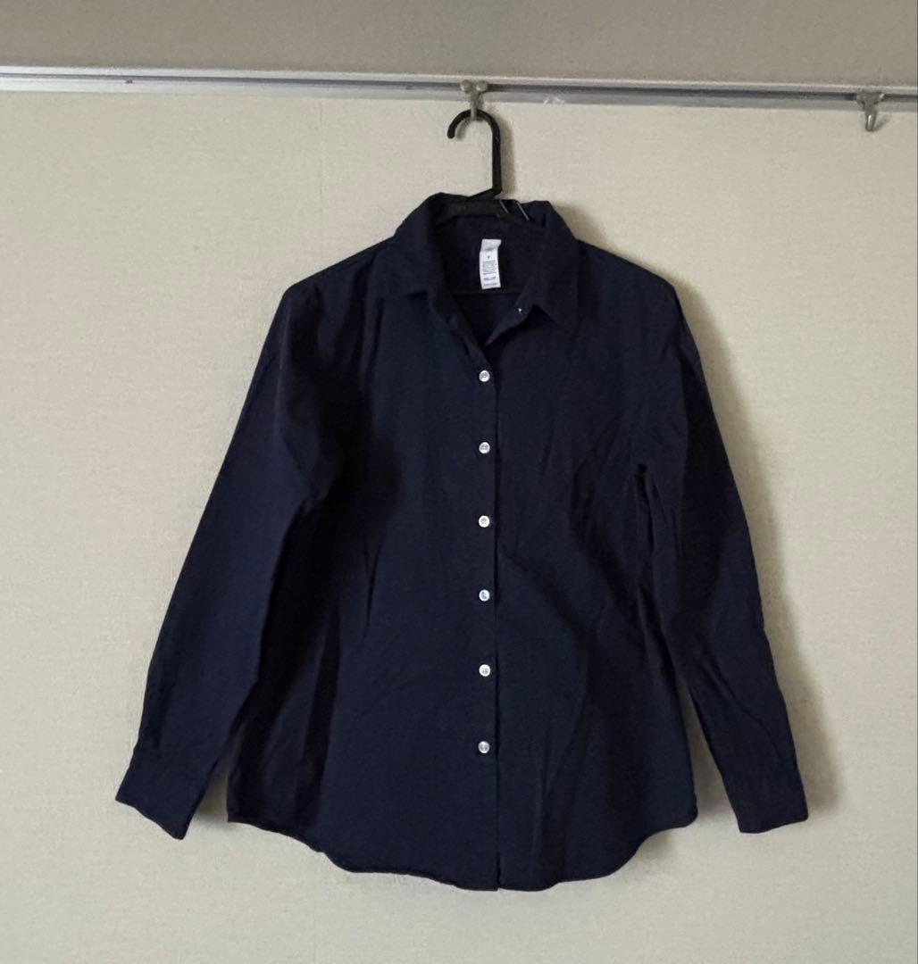 ネイビー　長袖シャツ — image 2
