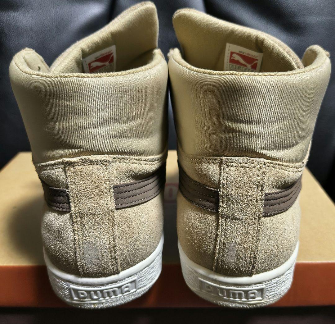PUMA SUEDE ミッドカット スニーカー ベージュ — image 3