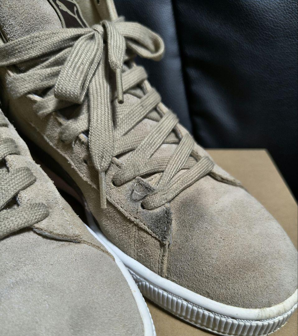 PUMA SUEDE ミッドカット スニーカー ベージュ — image 5