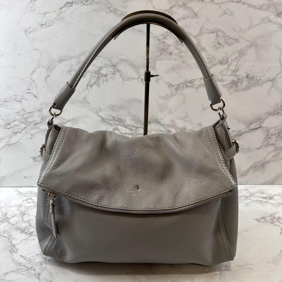 kate spade ケイトスペード 本革 レザー セミショルダー ハンドバッグ — image 2