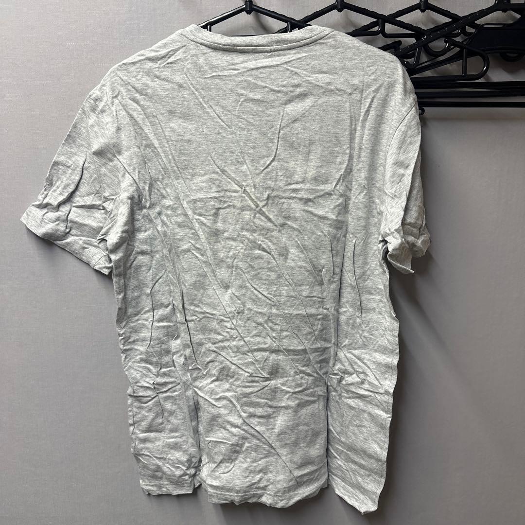 LACOSTE Vネック Tシャツ グレー サイズ4 — image 3