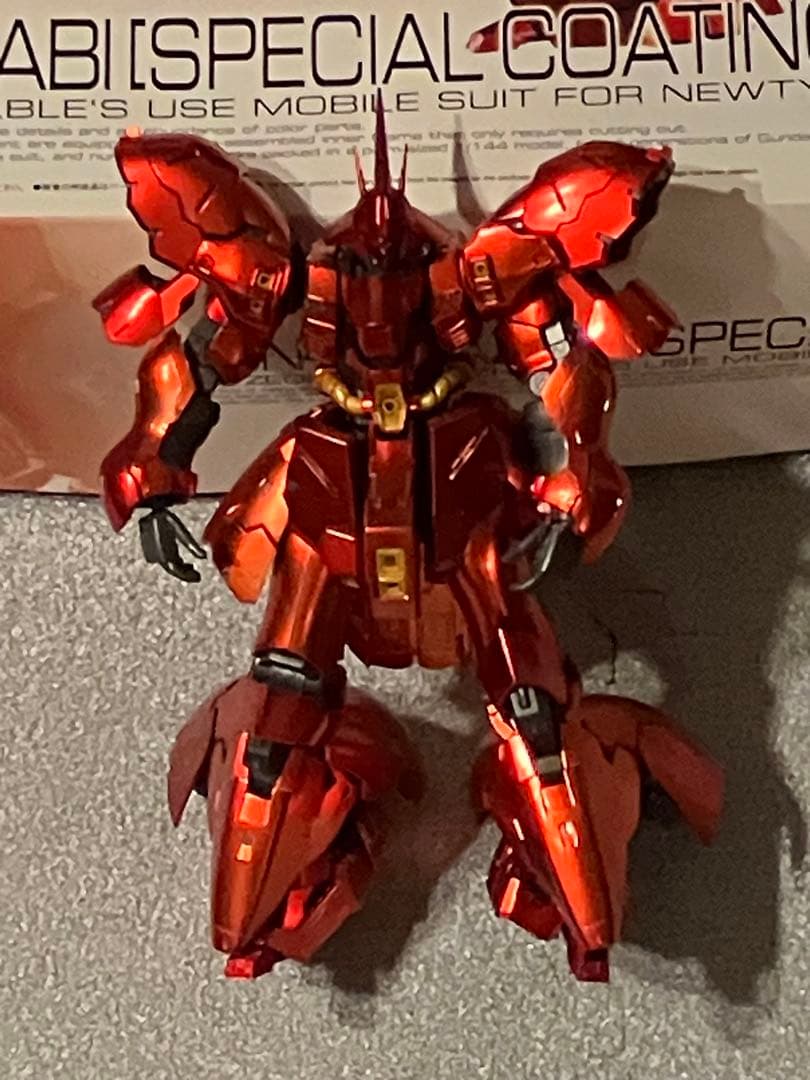 RG MSN-04 SAZABI SPECIAL COATING ガンプラ — image 2