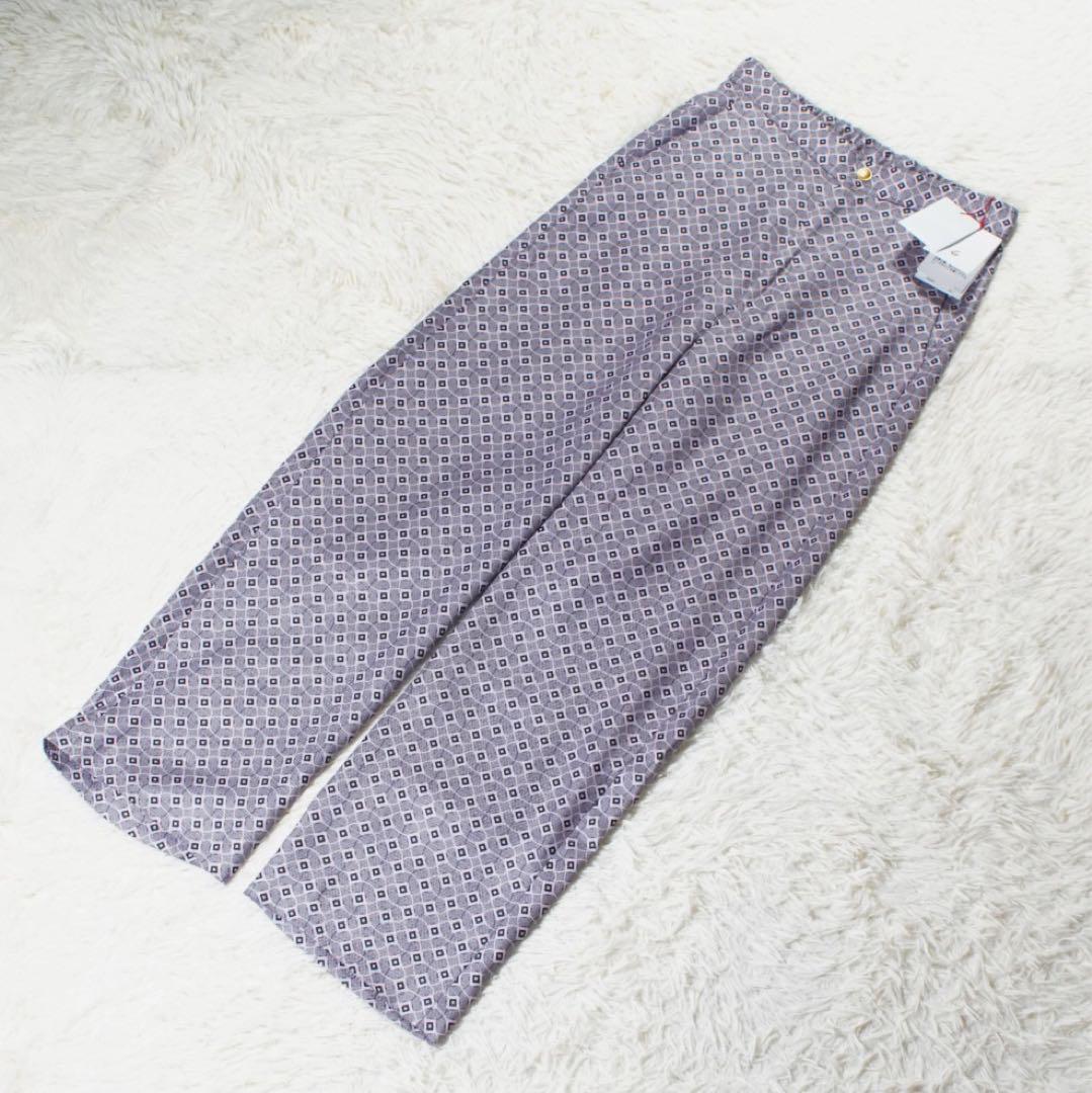 人気 未使用《6》SQUARE LINE PANTS(36)グレー ストレッチ — image 3