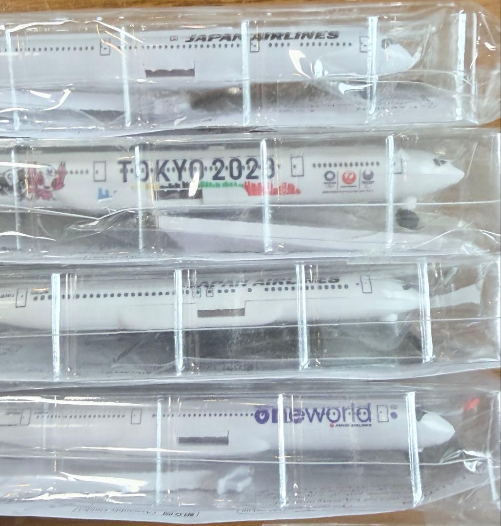JAL 航空機 モデルプレーン 4種セット — image 2