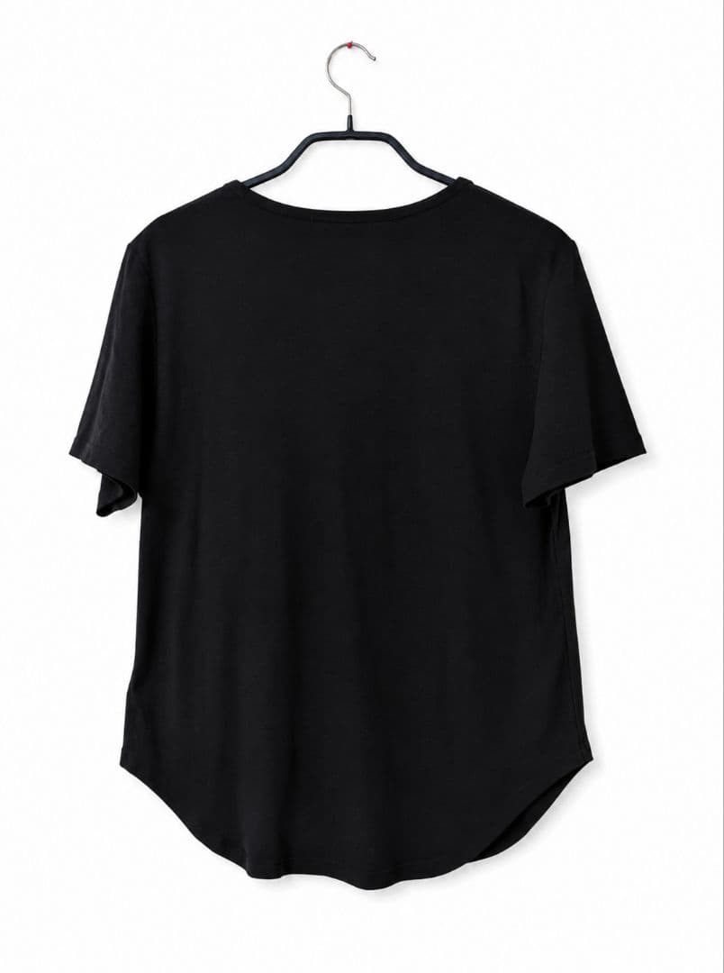 【美品】SLOBE IENA リネン混ジャージーコンパクトTEE ブラック — image 5